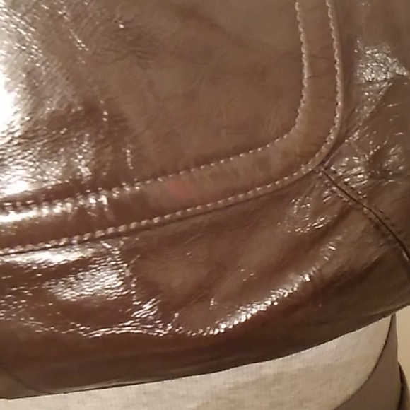 Coach shoulder bag brown patent leather - Picture 9 of 9